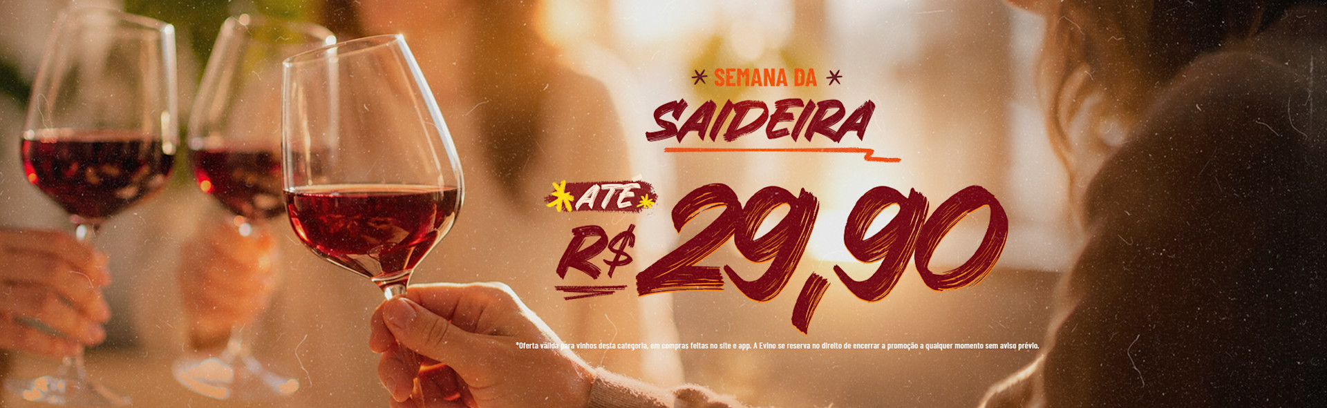 Semana da Saideira até 29,90