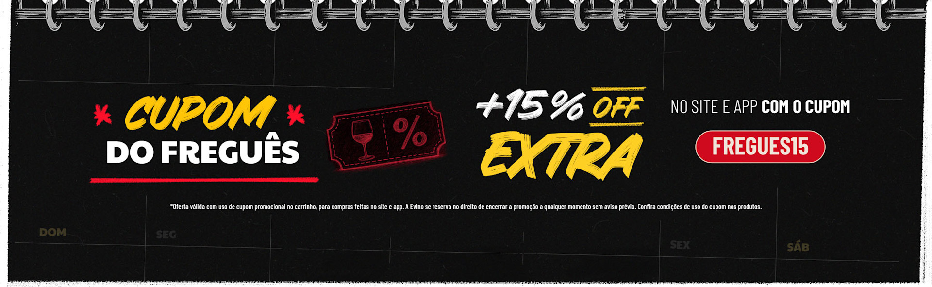 Black do Freguês +15% OFF EXTRA