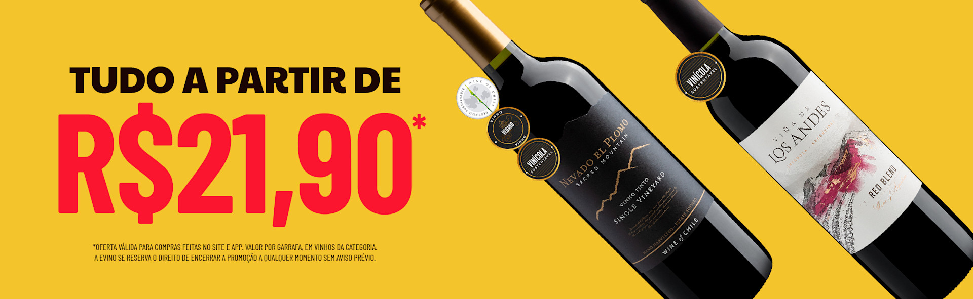 Tudo a partir de 21,90