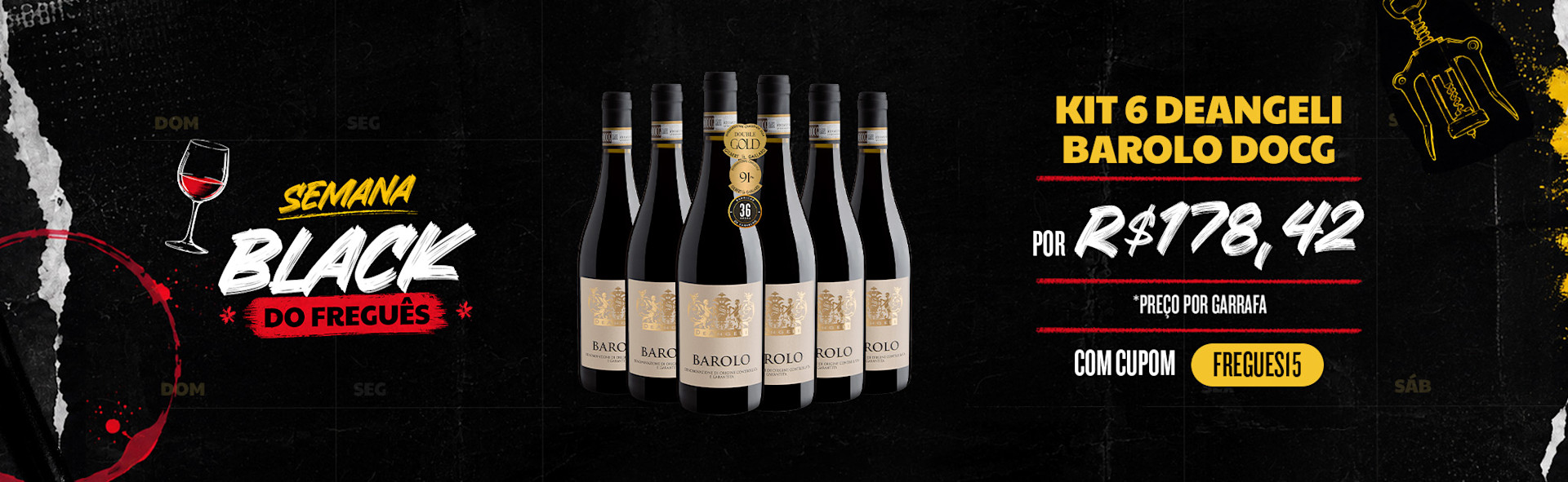 Oferta do Freguês DeAngeli Barolo DOCG