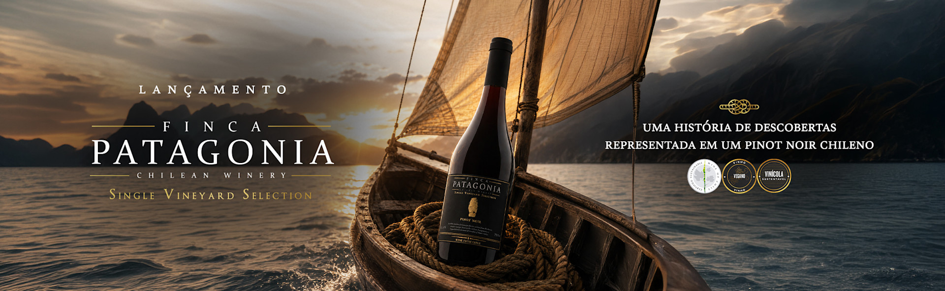 Lançamento Finca Patagonia Pinot Noir