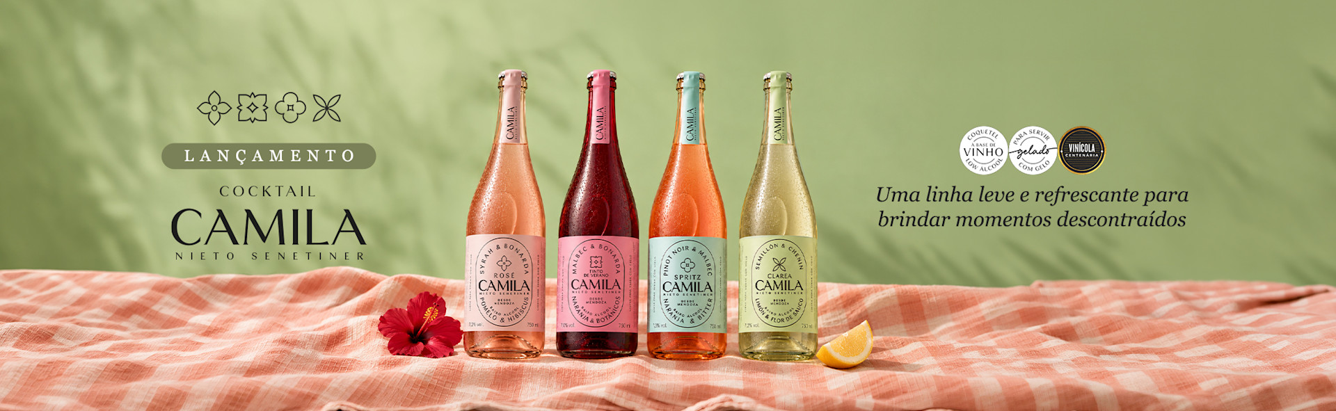 Lançamento Camila Drinks