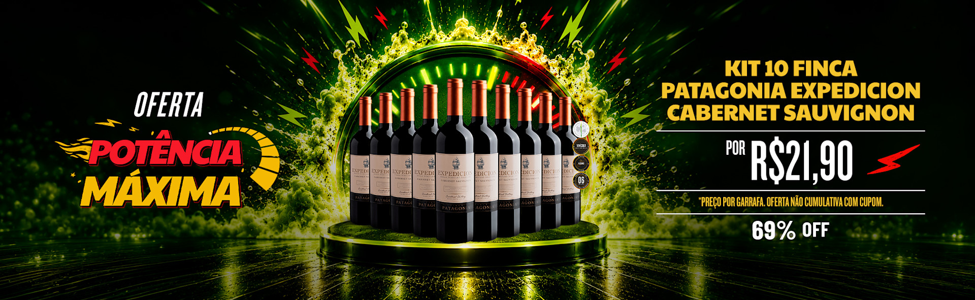 Oferta Potência Máxima - Expedicion Cabernet Sauvignon