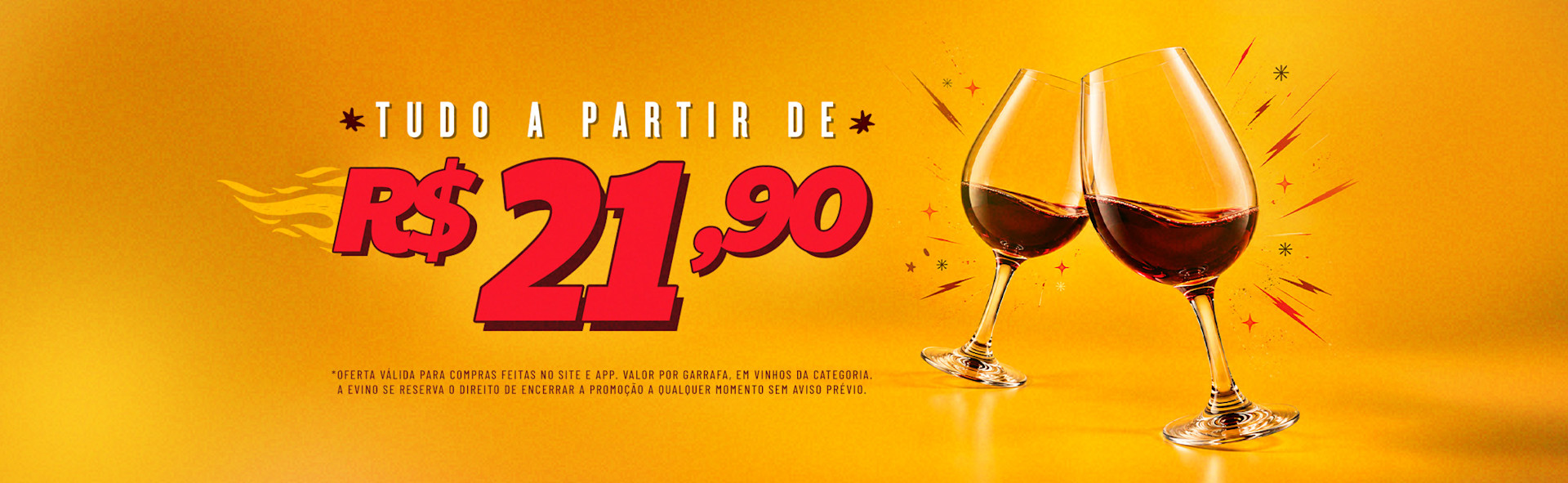 Tudo a Partir de R$21,90
