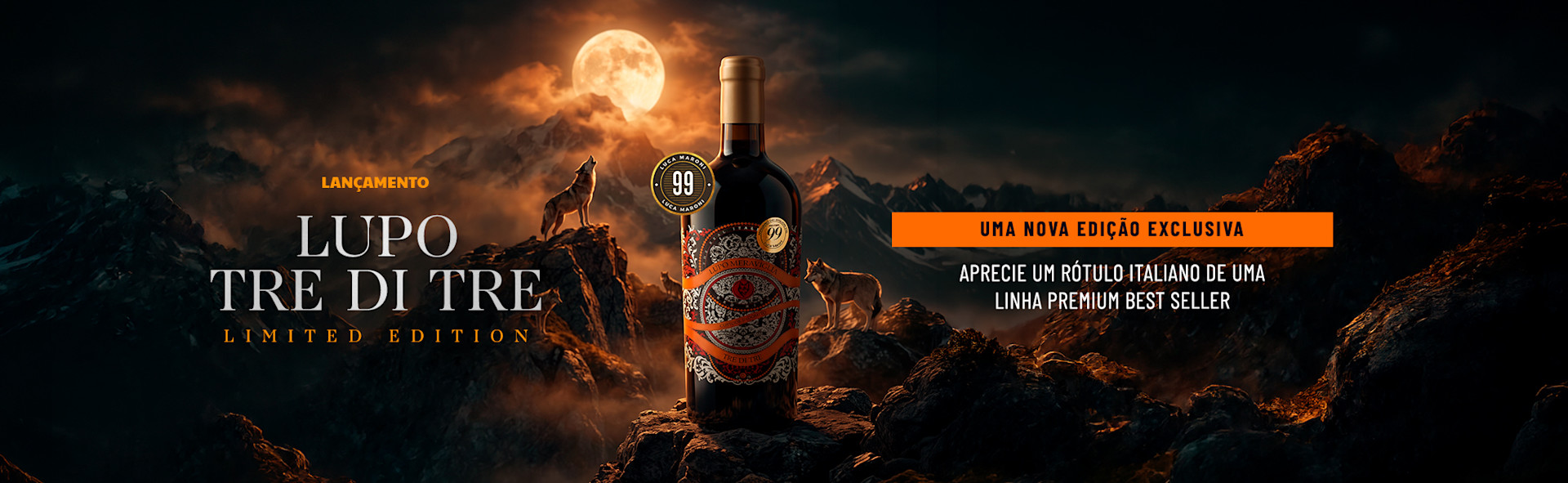 Lançamento Lupo Meraviglia Tre di Tre Limited Edition