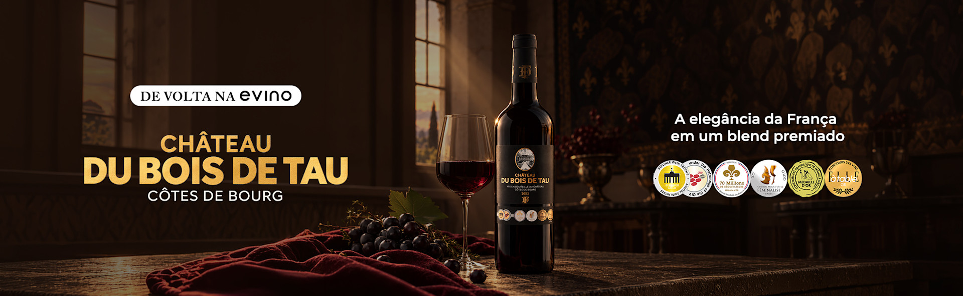 De Volta na Evino: Chateau du Bois