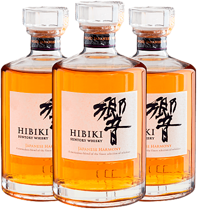 Hibiki Japanese Harmony 700ml 3本セット Whisky Suntory Hibiki Japanese Harmony 700ml Blended Premium Japonês