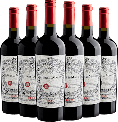 Kit 6 Terre di Mario Vino Rosso-Abboccato