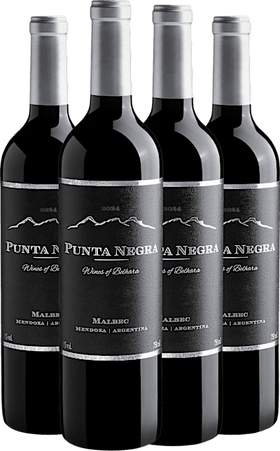Kit 4 Punta Negra Wines of Belhara Malbec