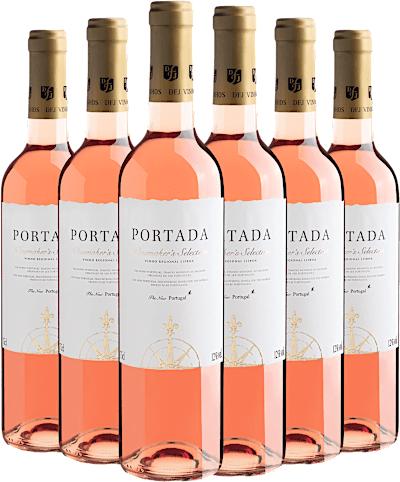 Kit 6 Portada Winemaker's Selection Rosé por R$49,90 cada garrafa