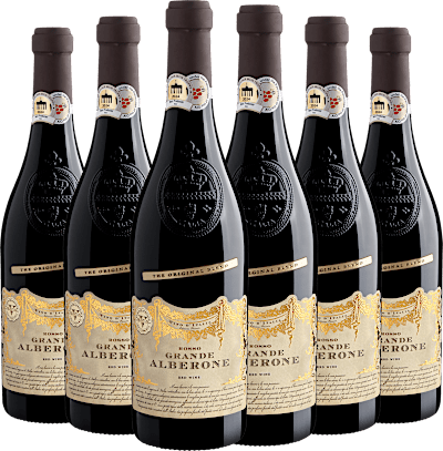 Kit 6 Grande Alberone Vino Rosso d'Italia