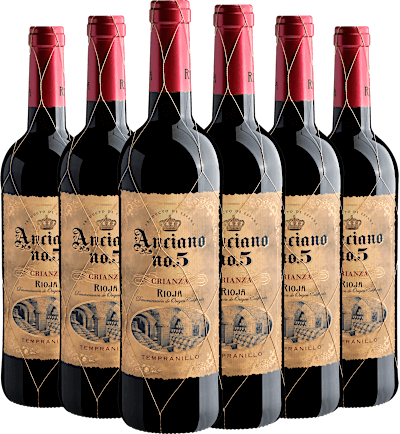 Kit 6 Anciano no. 5 Tempranillo Crianza Rioja DOCa