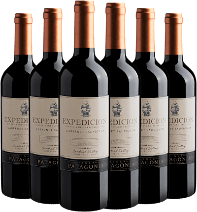 Kit 6 Expedicion Single Vineyard Selection Cabernet Sauvignon Central Valley D.O.