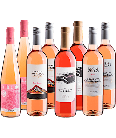 Kit Rosés em Dobro | 8 garrafas por R$26,90 cada*