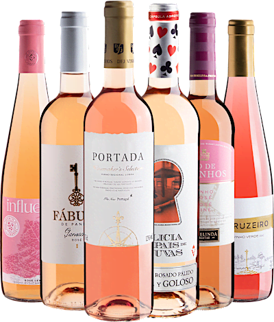 Kit 6 Vinhos Rosés do Velho Mundo