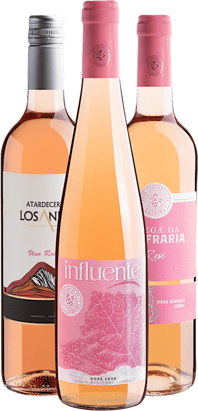 Kit Rosés | 2 Portugueses + 1 Argentino