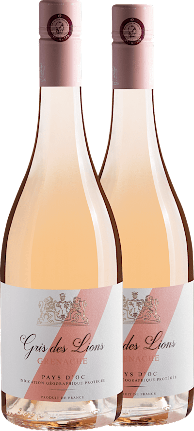 Kit 2 Gris des Lions Grenache Rosé Pays d'OC
