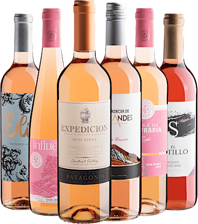 Kit 6 Vinhos Rosés Aromáticos
