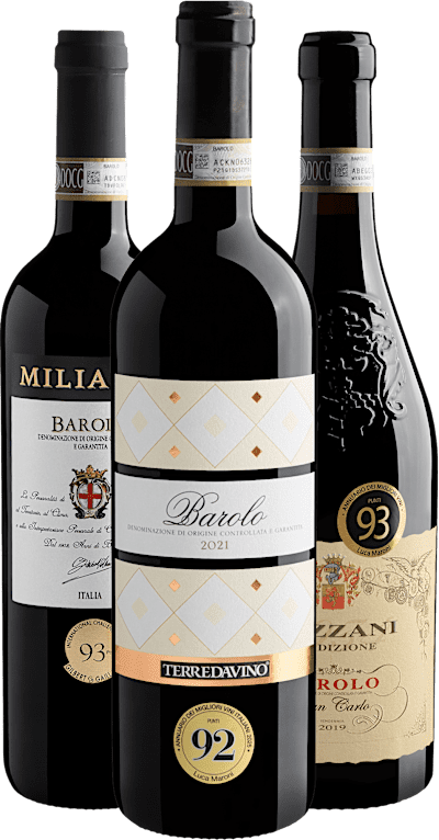 Kit 3 Barolos 92+ Pontos