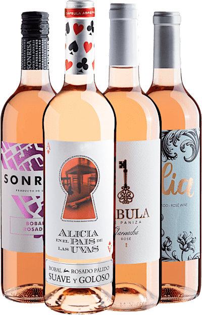 Kit 4 Rosés Espanhóis