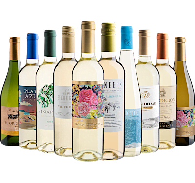 Kit 10 Vinhos Brancos*