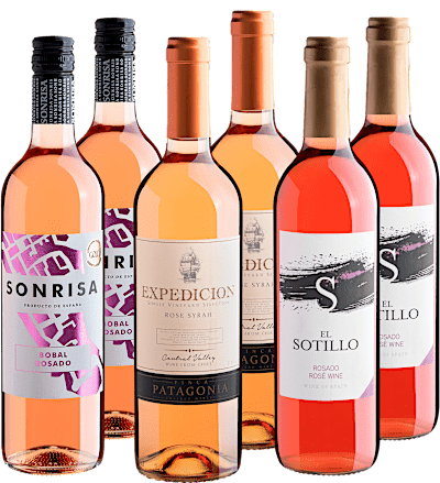 Kit Rosés em Dobro | 6 garrafas