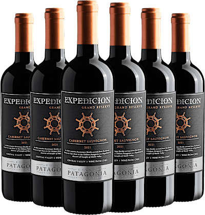 Kit 6 Finca Patagonia Expedicion Grand Reserve Cabernet Sauvignon Central Valley