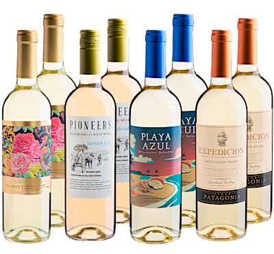 Kit Sauvignons Blancs em Dobro | 8 garrafas