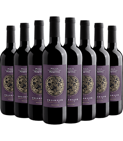 Kit 8 Orsamajor Collection Primitivo Puglia IGT*