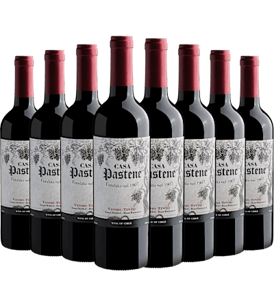Kit 8 Casa Pastene Vinho Tinto