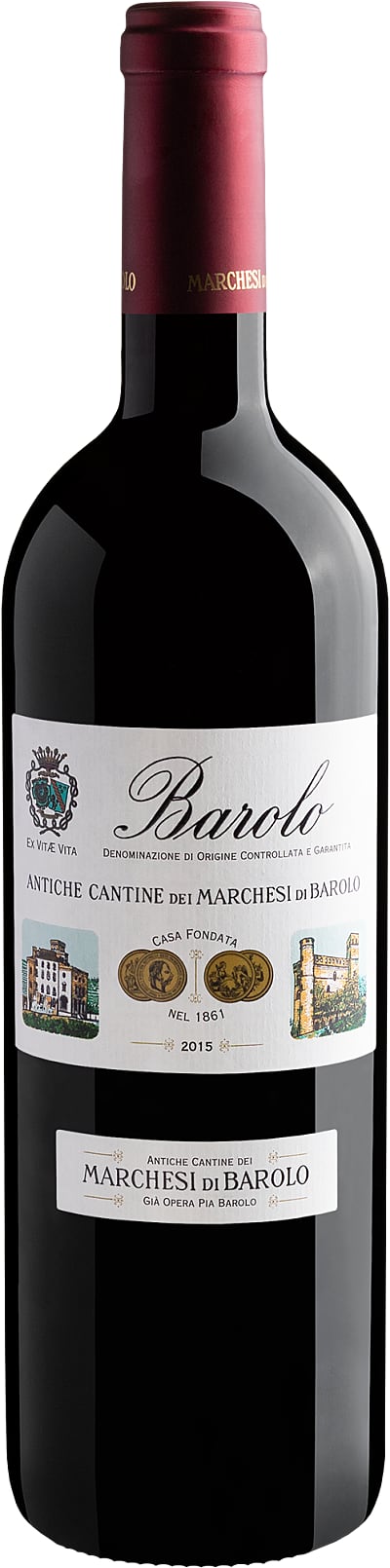 Vinho Tinto Marchesi di Barolo Tradizione Barolo DOCG 2015 - Evino