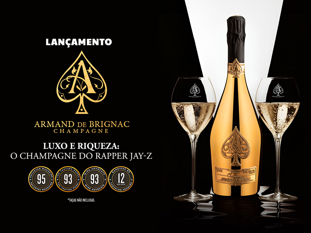 Champagne Armand de Brignac - Promoção Evino