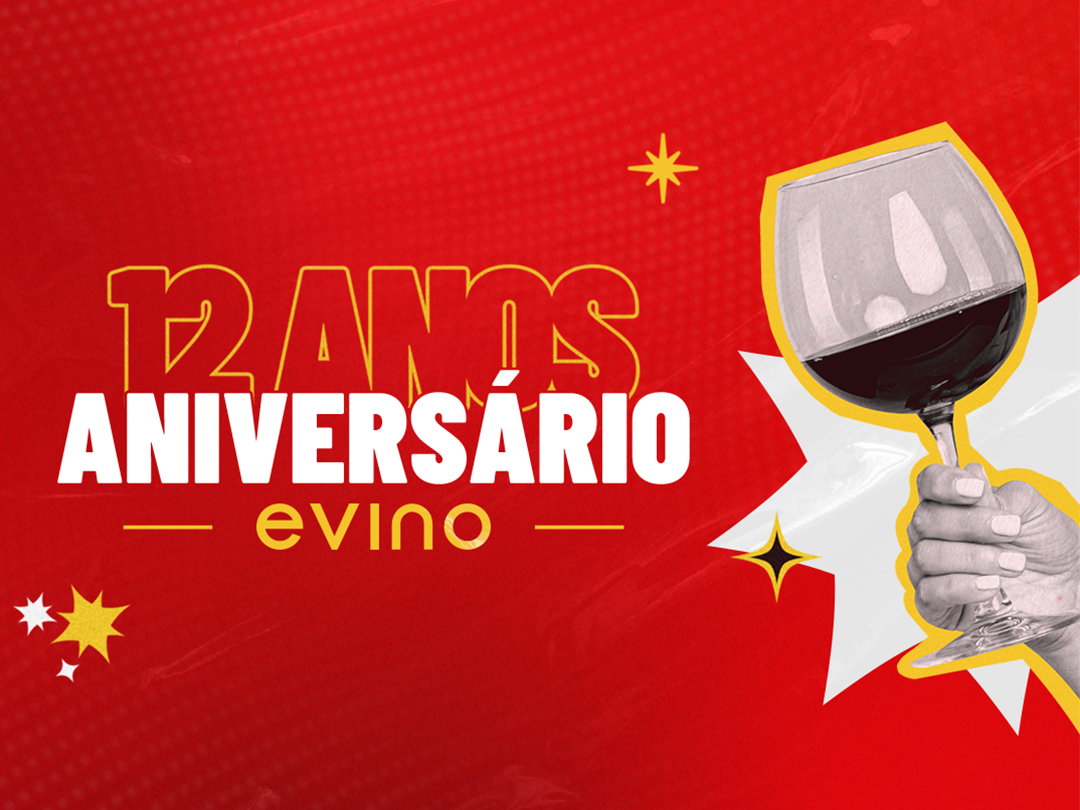 Aniversário Evino 12 anos