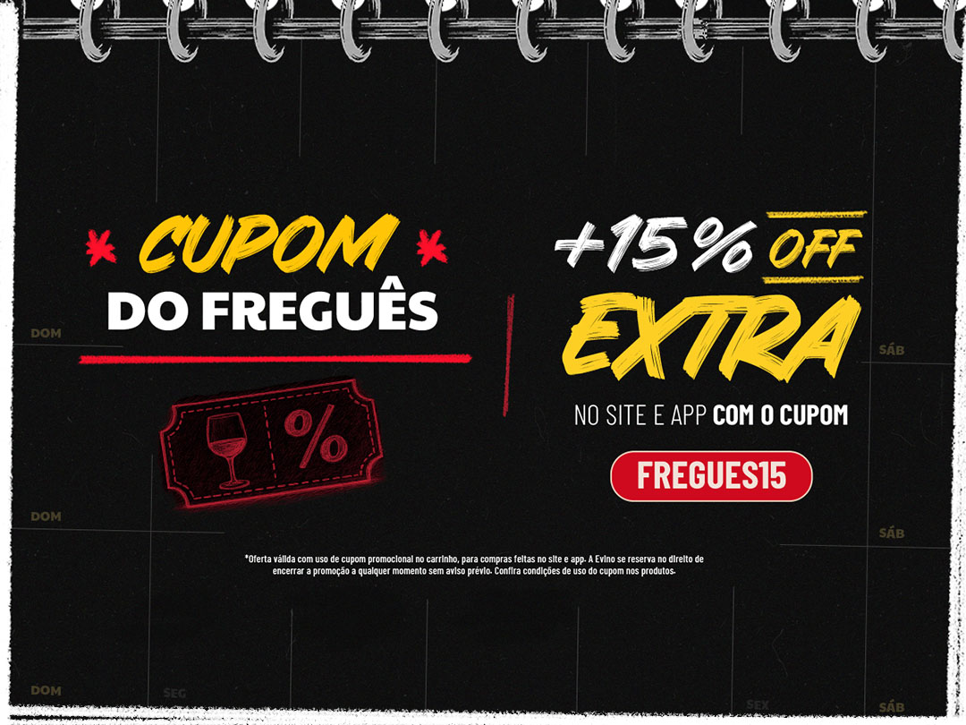 Black do Freguês com 15%OFF