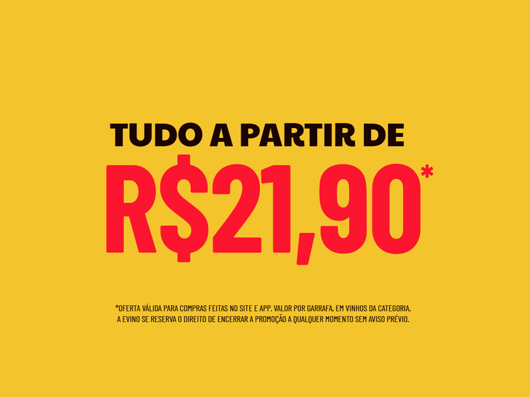 TUDO A PARTIR DE R$21,90