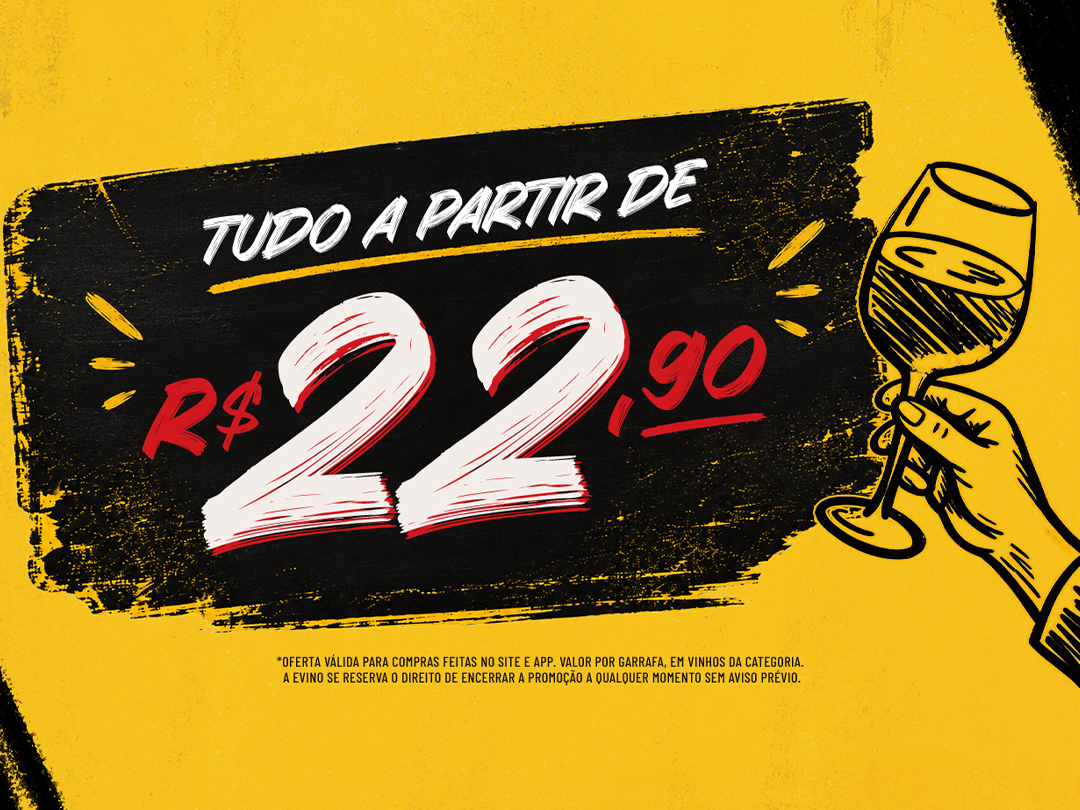 TUDO A PARTIR DE R$22,90
