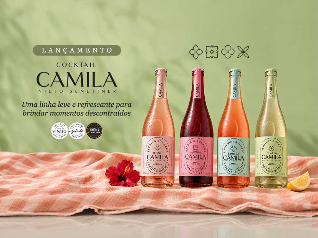 Lançamento Camila Drinks