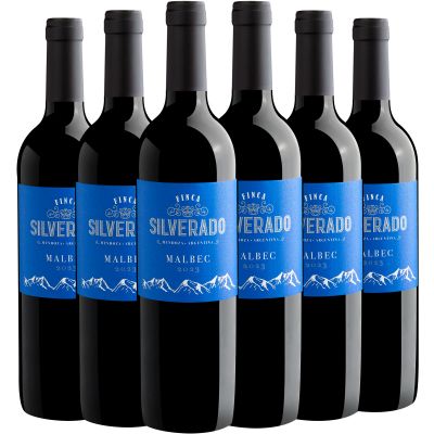 Vinho Belhara Tinto Seco Argentina Finca Silverado Malbec 750ml - 6 Unidades