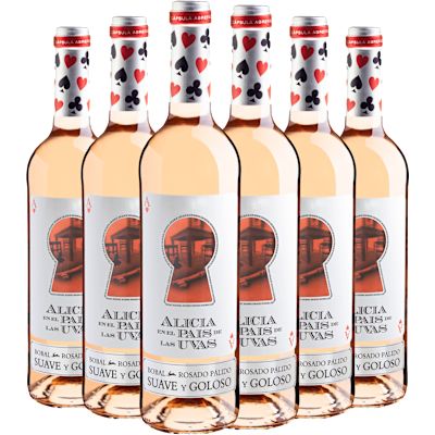 Vinho Torre Oria Rosé Seco Espanha Alicia En El País de Las Uvas Bobal 750ml - 6 Unidades