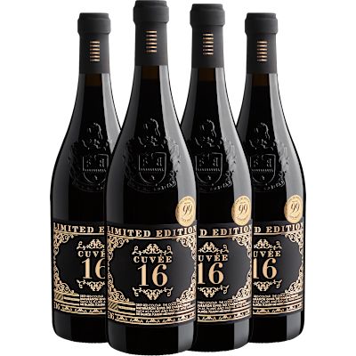 Vinho Botter Tinto Seco Itália Cuvée 16 Limited Edition Blend 750ml - 4 Unidades