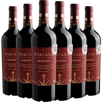 Vinho Dfj Vinhos Tinto Seco Portugal Reserva Blend 750ml - 6 Unidades