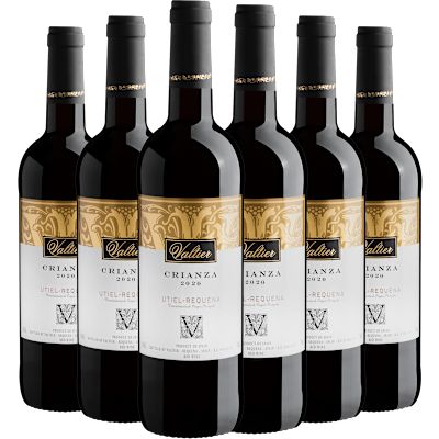 Vinho Marqués Del Atrio Tinto Seco Espanha Valtier Crianza Bobal, Tempranillo 750ml - 6 Unidades