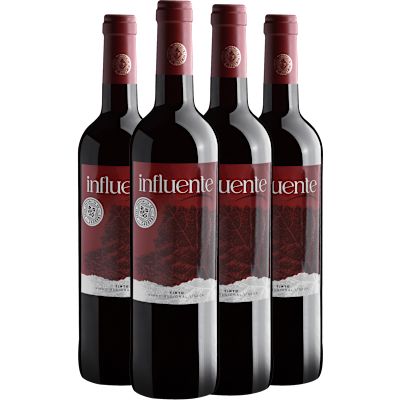 Vinho Casa Cadaval Tinto Seco Portugal Influente Aragonez, Castelão, Touriga Nacional 750ml - 4 Unidades