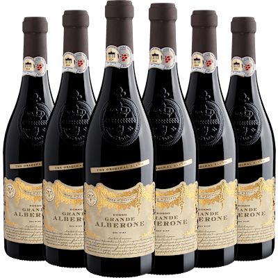 Vinho Provinco Tinto Seco Itália Grande Alberone Blend 750ml - 6 Unidades