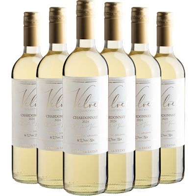 Vinho Belhara Branco Seco Argentina Chardonnay 750ml - 6 Unidades