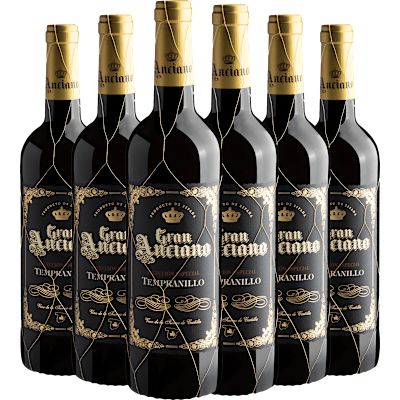 Vinho Bodega Navalon Tinto Seco Espanha Gran Anciano Selección Especial Tempranillo 750ml - 6 Unidades