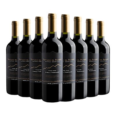 Vinho Bodegas Y Viñedos de Aguirre Tinto Seco Chile Nevado El Plomo Cabernet Sauvignon, Merlot 750ml - 8 Unidades