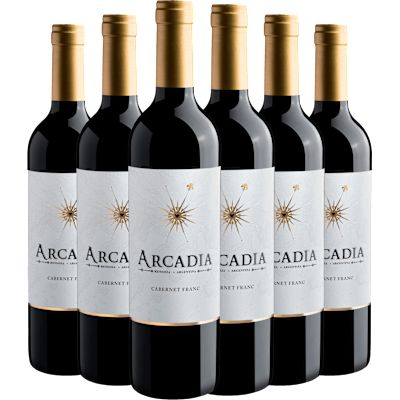 Vinho Belhara Tinto Seco Argentina Arcadia Cabernet Franc 750ml - 6 Unidades