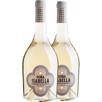 Vinho Faustino Rivero Ulecia Branco Seco Espanha Doña Isabella Cuvée Grenache 2024 750ml - 2 Unidades