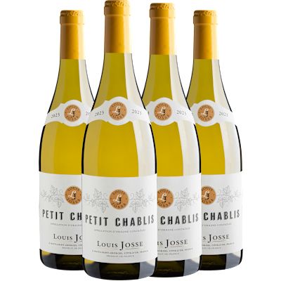 Vinho Louis Josse Branco Seco França Chablis Chardonnay 2023 750ml - 4 Unidades